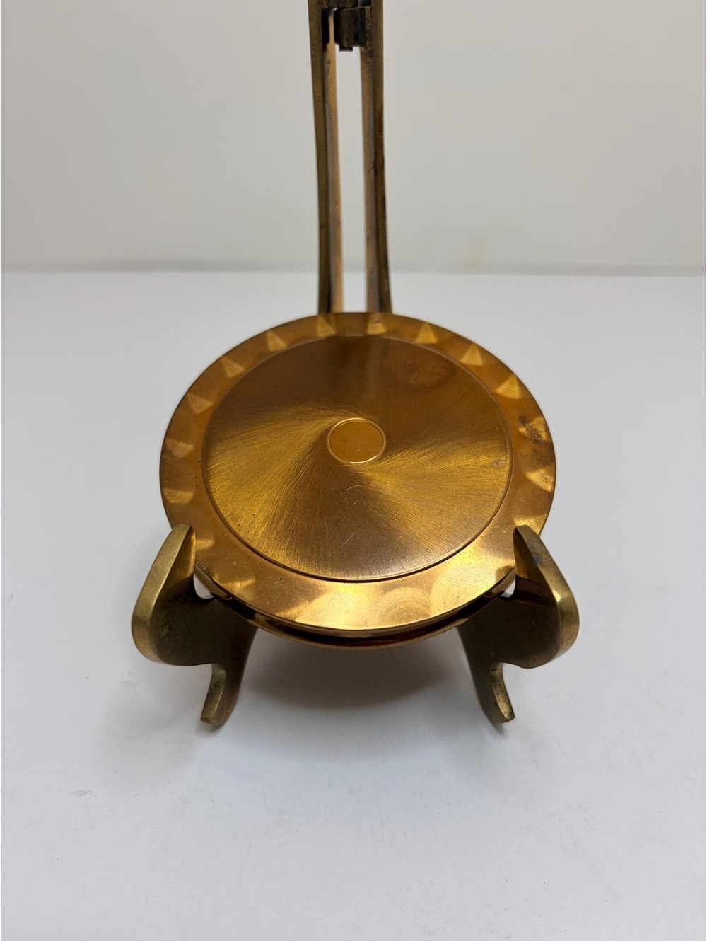 Vintage Stratton Gold Tone Powder Compact Mirror | Made in England | 3”